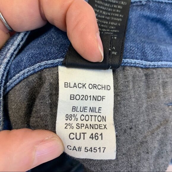 Black orchid blue Nile skinny jeans size 27 - Picture 7 of 15